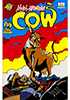 man eating cow