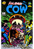 man eating cow