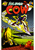 man eating cow