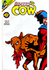 man eating cow