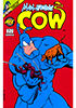 man eating cow